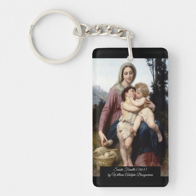 Llavero La Sagrada Familia de Bouguereau (Frente)