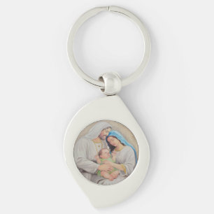 Llavero La Sagrada Familia: Retrato del Amor Divino
