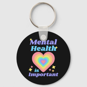 Llavero La Salud Mental Es Importante Conciencia Inspirado