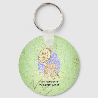 Llavero "La selva tropical" por Kaitlin, 6 años