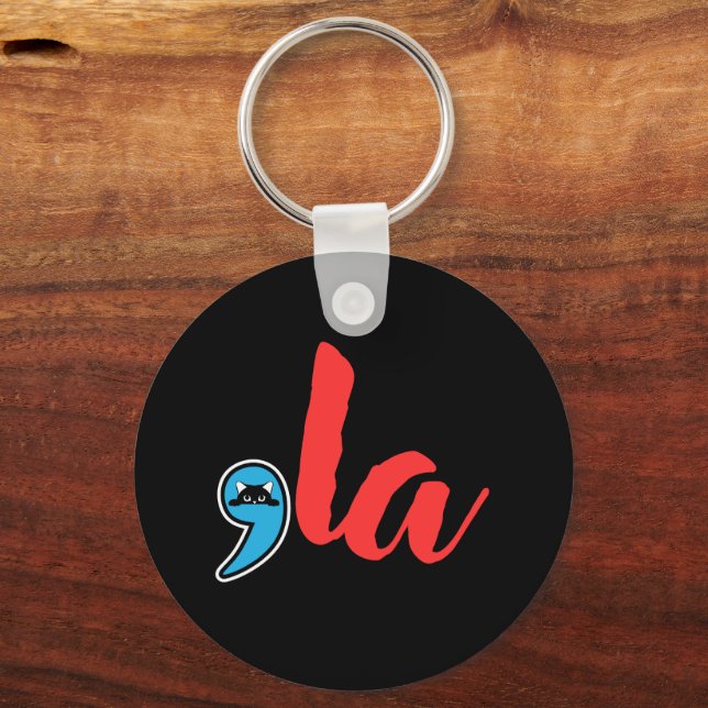 Llavero La Señora Gata 2024 Coma (Anverso)