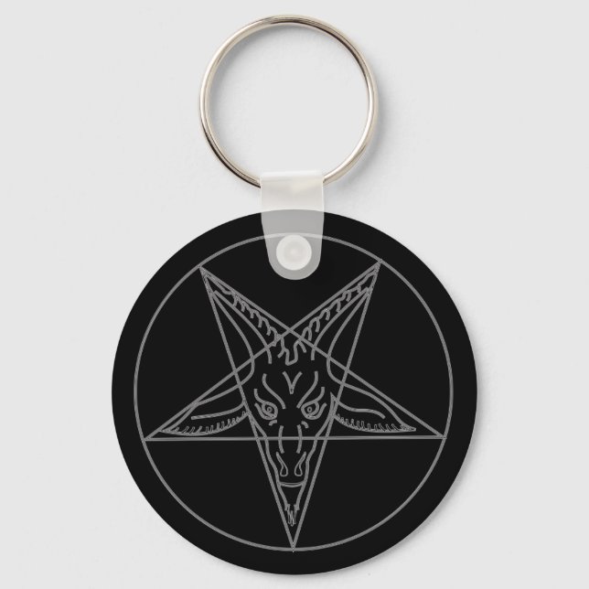 Llavero La sigilia de Baphomet (Anverso)