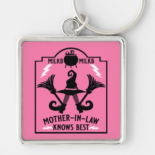 Llavero La suegra sabe mejor (Frente)