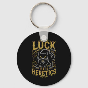 Llavero La suerte del gato negro es para brujas herejes