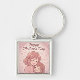 Llavero La tarjeta de color favorita de mamá para el día d