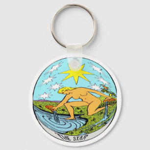 Llavero La tarjeta Star Tarot