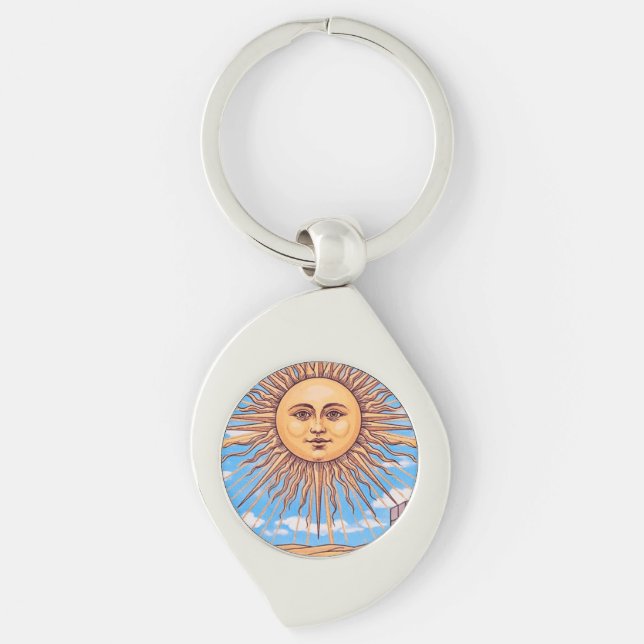 Llavero La tarjeta Sun Tarot (Anverso)