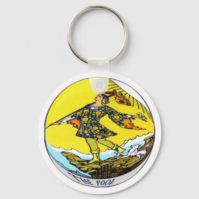 Llavero La tarjeta tarot tonta (Anverso)