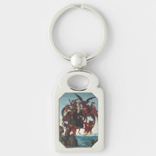 Llavero La tentación de San Antonio por Miguel Ángel