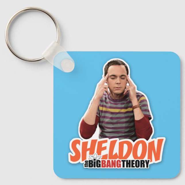 Llavero La teoría del Big Bang | Sheldon (Anverso)