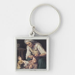 Llavero La Toilette Domestique', 1670-75