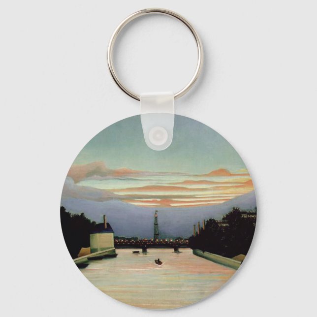 Llavero La Torre Eiffel Henri Rousseau 1898 (Anverso)