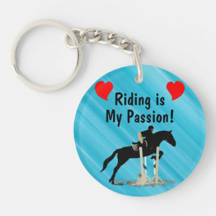 Llavero La transmisión es mi cadena de caballos de pasió