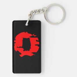 Llavero La verdad estaba vacía", cadena de claves mínima