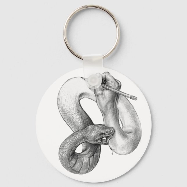 Llavero La vida de una cadena de claves artísticas (Anverso)