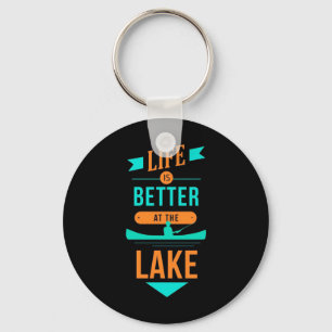 Llavero La Vida En Kayak Es Mejor En El Lago