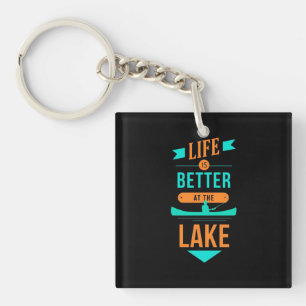 Llavero La Vida En Kayak Es Mejor En El Lago