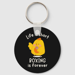 Llavero La Vida Es El Boxeo Corto Es Para Siempre Motivaci