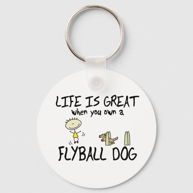 Llavero La vida es el gran keychain del baloncesto (Anverso)