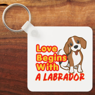 Llavero La vida es mejor con una llave divertida de Labrad