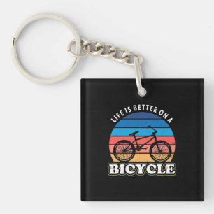 Llavero La Vida Es Mejor En Bicicleta
