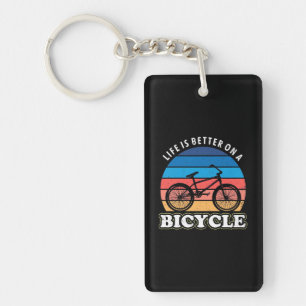 Llavero La Vida Es Mejor En Bicicleta