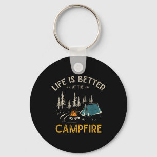 Llavero La Vida Es Mejor En El Campamento Camionero De Cam