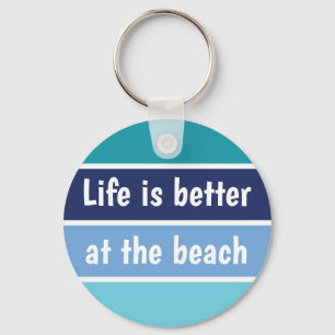 Llavero La Vida Es Mejor En La Playa