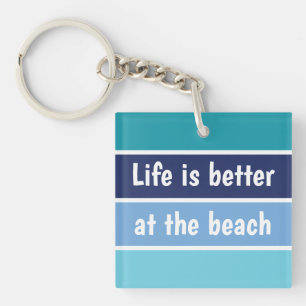 Llavero La Vida Es Mejor En La Playa