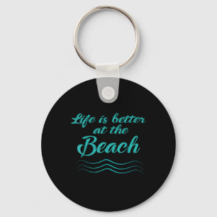 Llavero La Vida Es Mejor En La Playa Los Hombres Surfistas