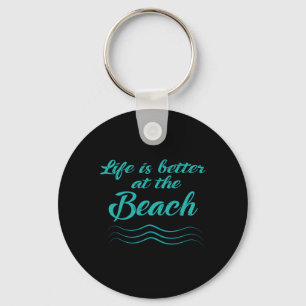 Llavero La Vida Es Mejor En La Playa Los Hombres Surfistas