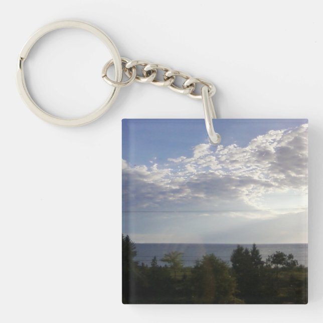 Llavero La vida es sobre el Viaje (Frente)