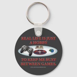 Llavero La vida es un hobby entre los juegos