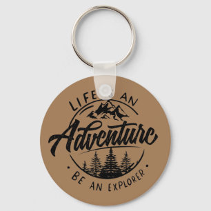 Llavero La vida es una aventura, sé un explorador