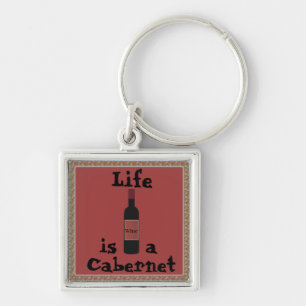 Llavero La vida es una clave de Cabernet