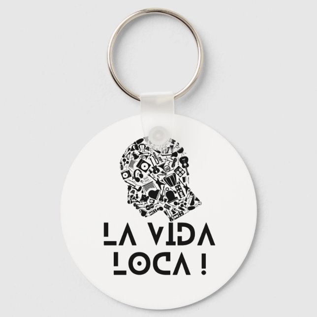 LLAVERO LA VIDA LOCA (Anverso)