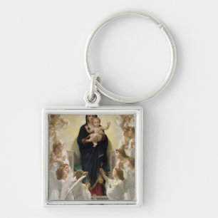 Llavero La Virgen con Angels, 1900