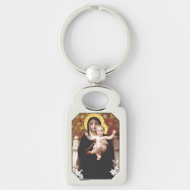 Llavero La Virgen de los Lirios (Anverso)