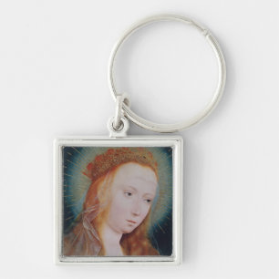 Llavero La Virgen en el rezo