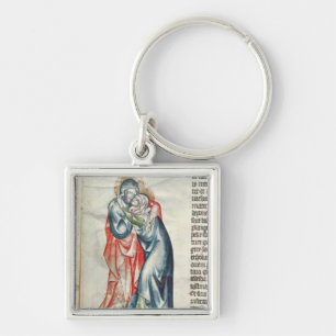 Llavero La Virgen y el Cristo, de la pasión de