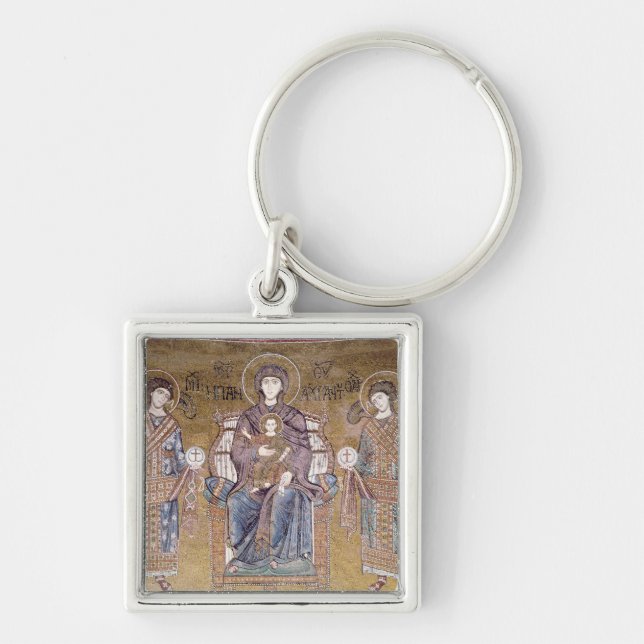 Llavero La Virgen y el niño (Frente)