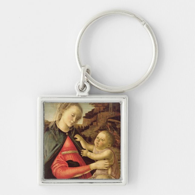 Llavero La Virgen y el niño c.1465-70 (Frente)