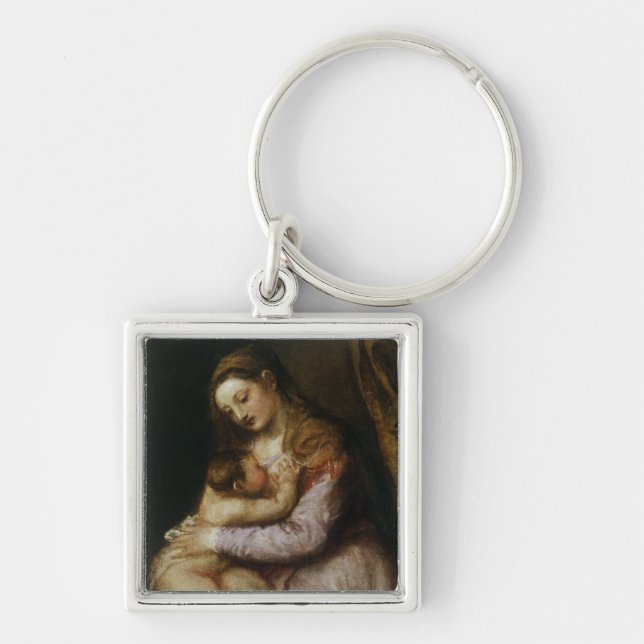 Llavero La Virgen y el niño, c.1570-76 (Frente)
