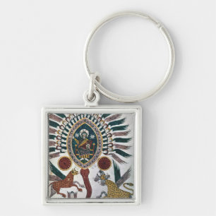 Llavero La visión de Daniel de cuatro bestias y de dios