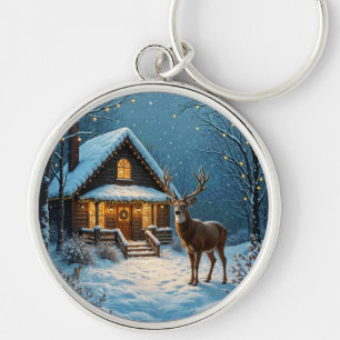 Llavero La visita de Navidad nevada de Big Buck