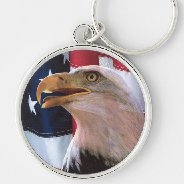Llavero La voz de la libertad americana (Frente)