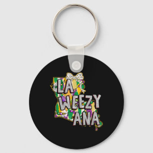 Llavero La Weezy Ana Mardi Gras Louisiana Fat Tuesdays Lou