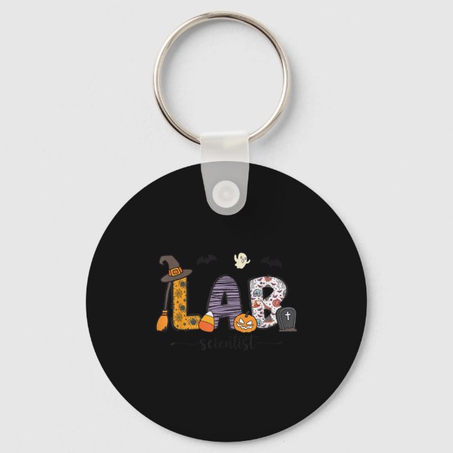 Llavero Lab Scientist Medical Lab Science Halloween Labora (Anverso)