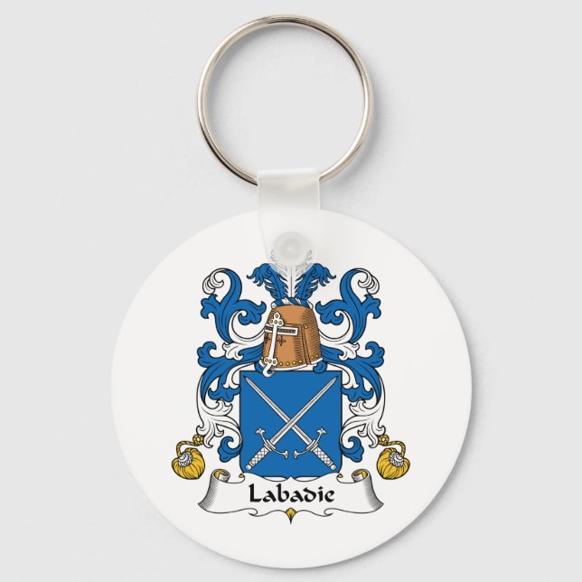 Llavero Labadie Family Crest (Anverso)