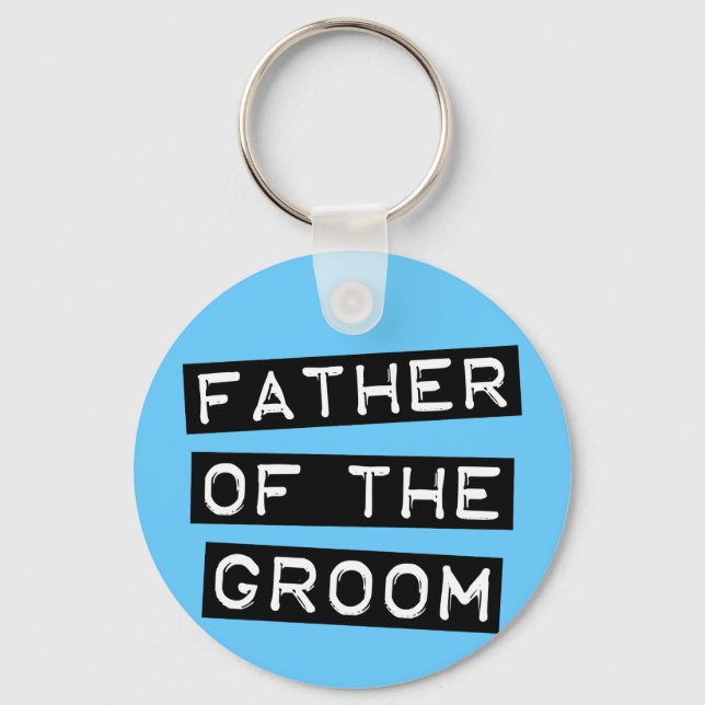 Llavero Label Father of the Groom (Anverso)